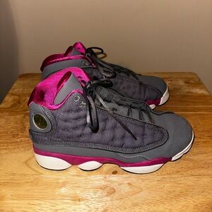 Jordan 13 Retro Cool Grey/Fusion Pink (GS)